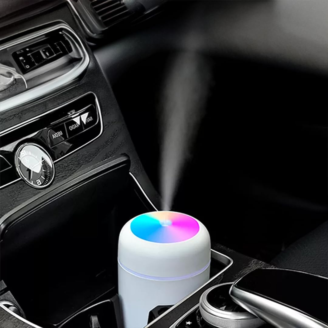 PURE AROMA® 300ml Essential Oil Diffuser & Aroma Diffuser | H2O Ultrasonic Cool Mist Humidifier with LED Night Light