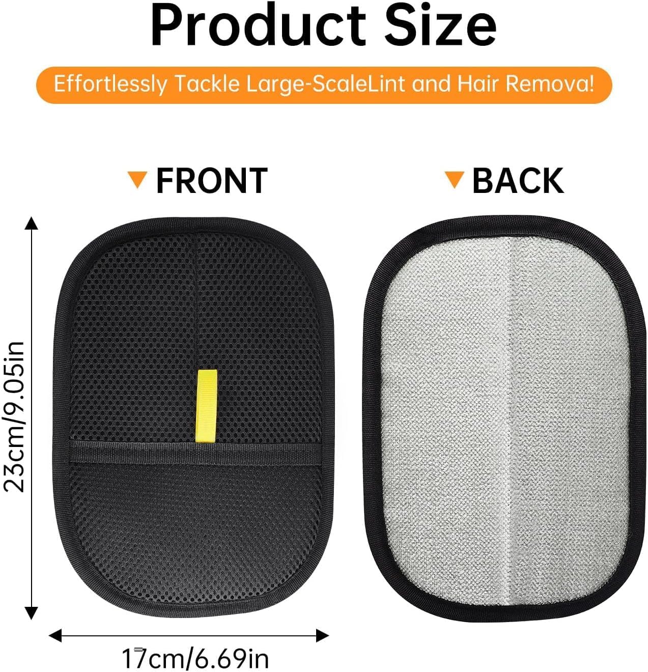 Electrostatic Pet Hair Removal Gloves – Reusable Cat & Dog Fur Remover for Furniture & Carpets