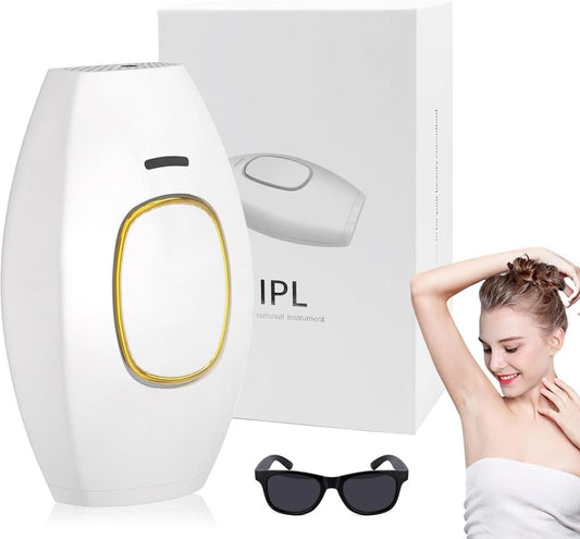 IPL Hair Removal Handset | At-Home Hair Removal Device for Men & Women | Multiple Intensity Levels | Corded IPL Epilator for Body Use